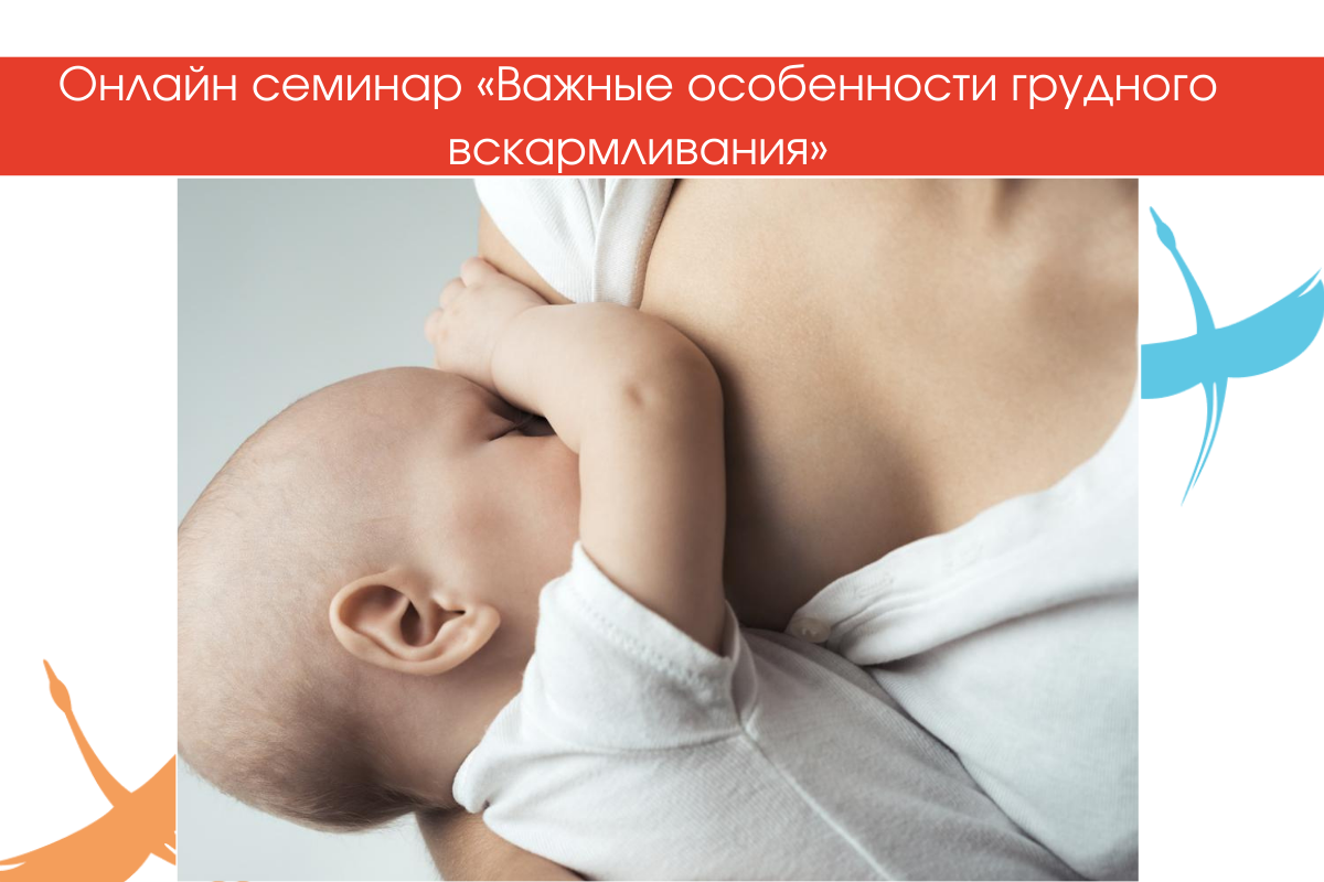 Для будущих и молодых мам пройдет вебинар о пользе грудного вскармливания 